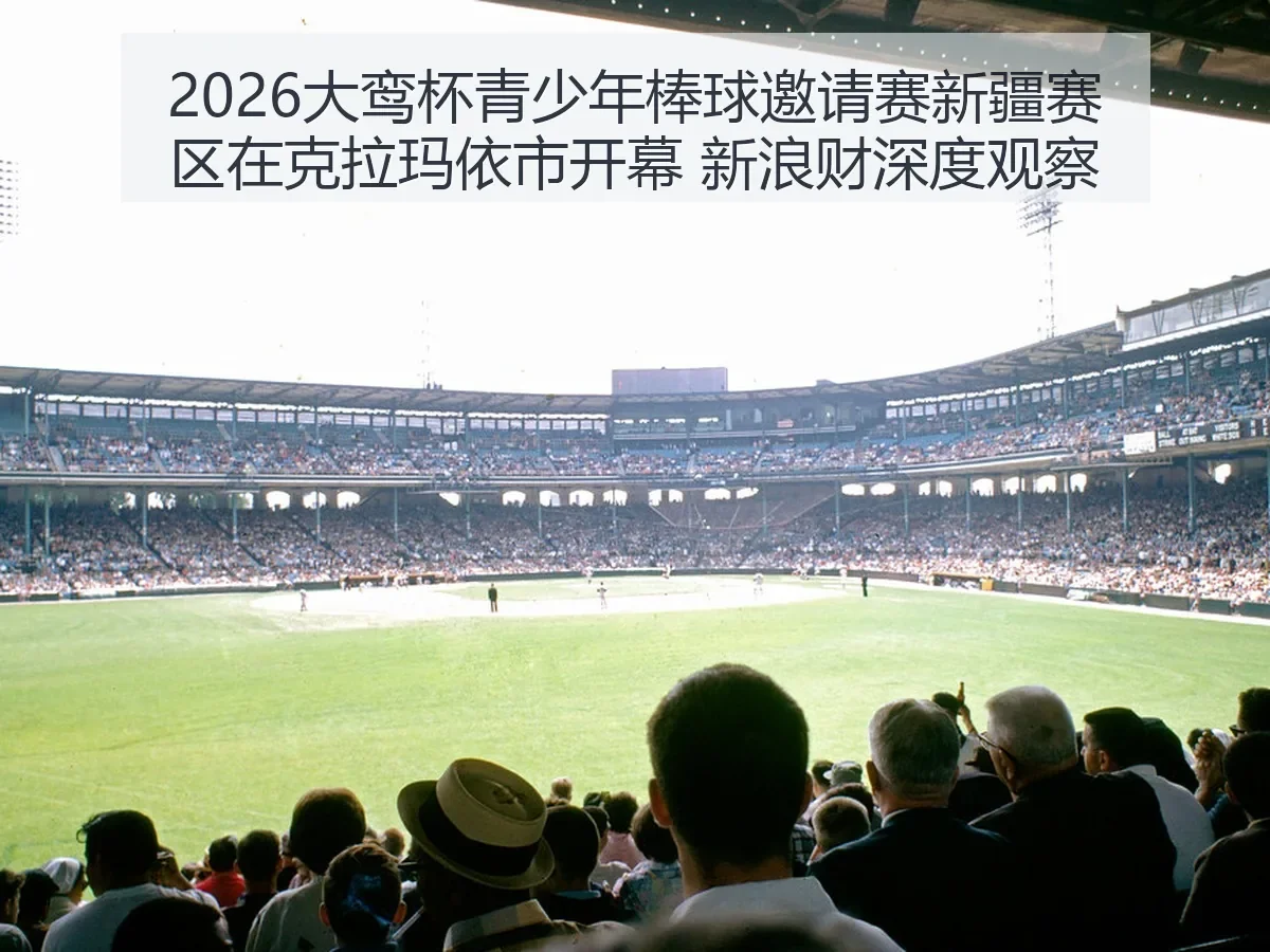 2026大鸾杯青少年棒球邀请赛新疆赛区在克拉玛依市开幕 财深度观察